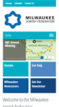 Mobile Screenshot of milwaukeejewish.org